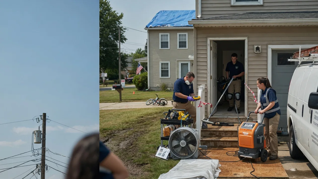Water Damage Repair in Salvisa, KY near me